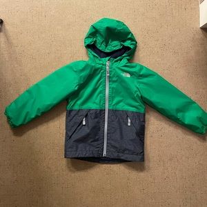 The North Face Warm Storm Hooded Waterproof Jacket- Youth 5T